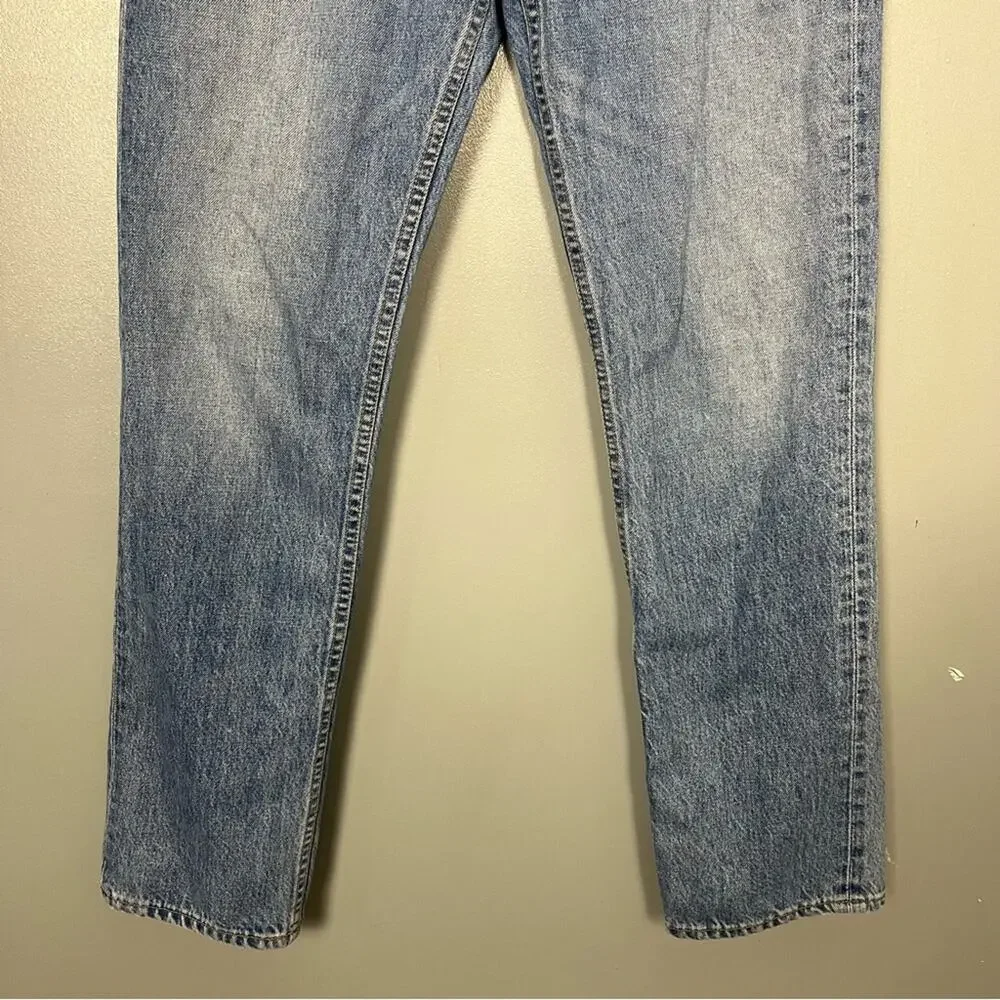 SLVRLAKE Tyler Denim Jeans in Lucky Town Straight Leg 100% Cotton Size 29